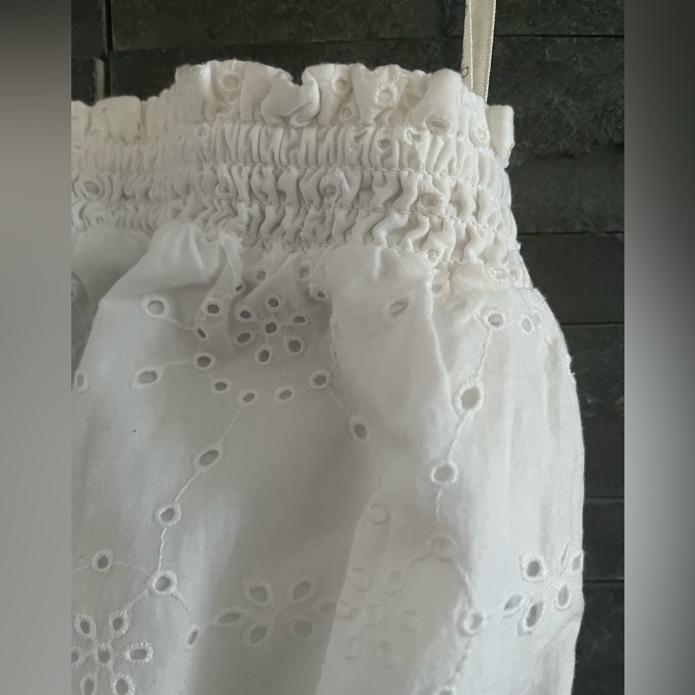 Lilly Pulitzer® Nicole Strapless Eyelet 100% Cotton Fully Lined w/Cotton dress - Picture 10 of 16